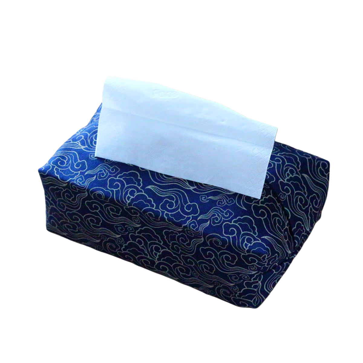 Cloud Motifs Tissue Box Cover