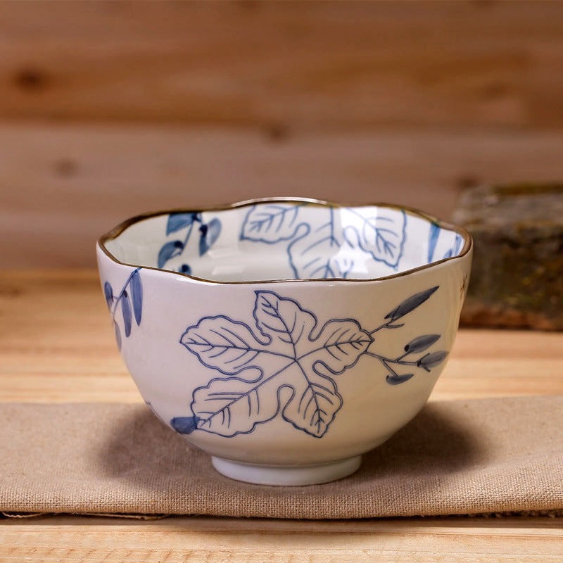 Japanese Floral Art Bowl Leaf