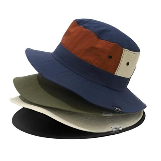 Color Block Quick-Dry Fisherman Hat