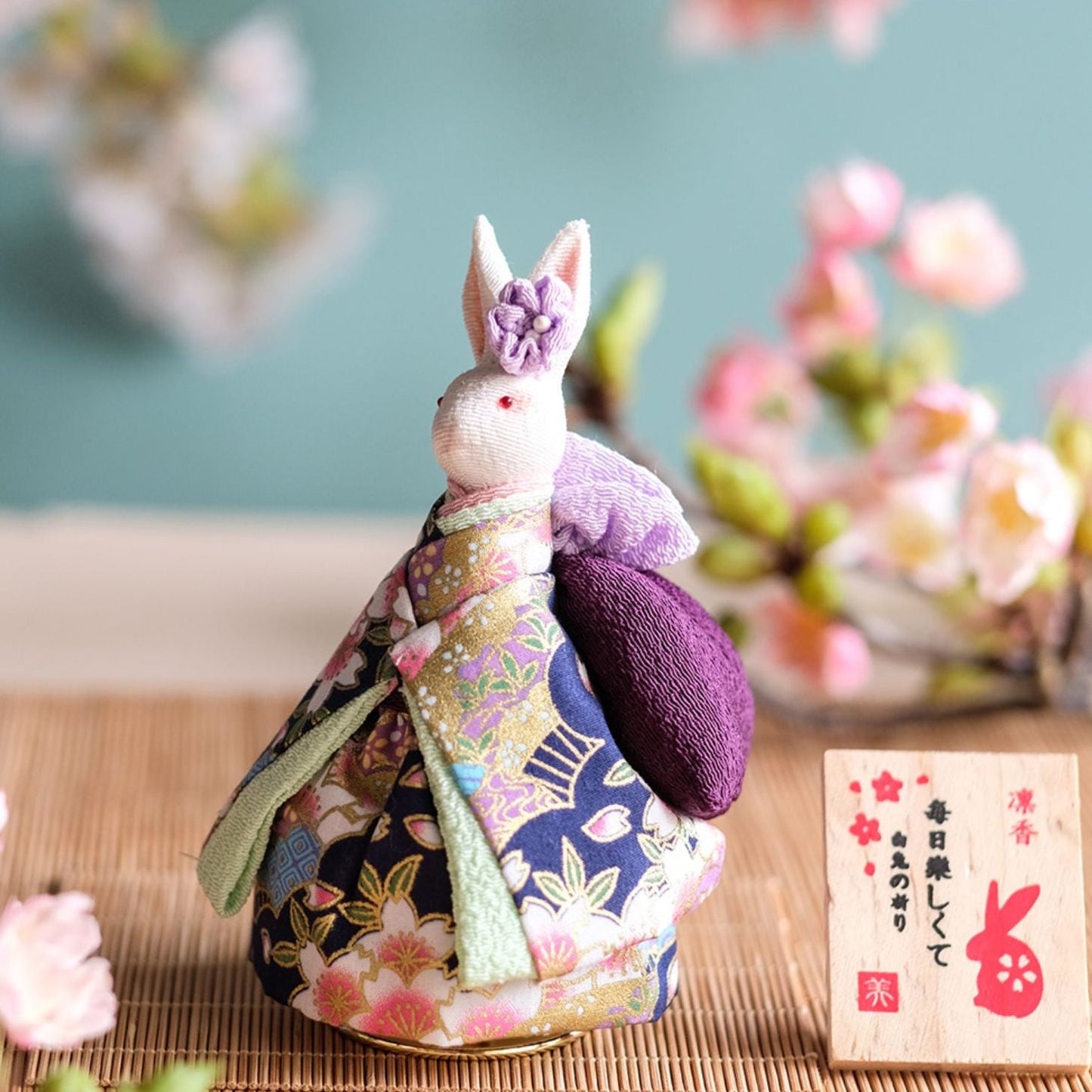 Cape Primrose Kimono Rabbit Music Doll