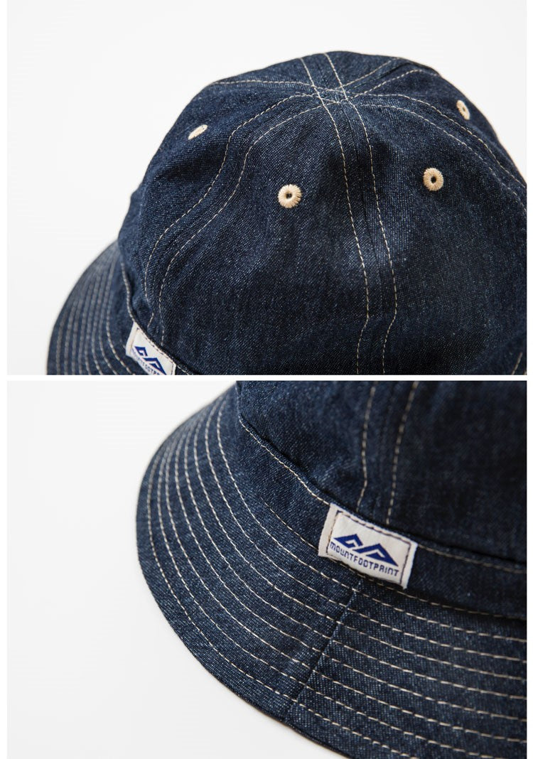 Vintage Denim Bucket Hat