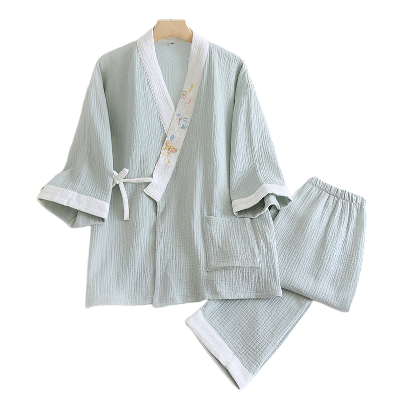 Classical Japanese Pajamas Set