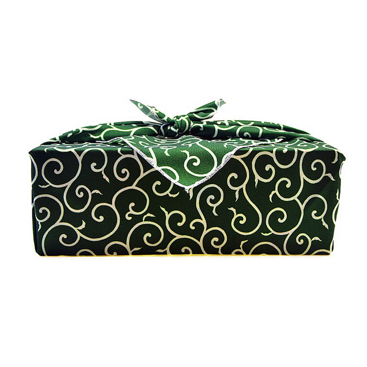 Green Karakusa Furoshiki Bento Wrapping Cloth