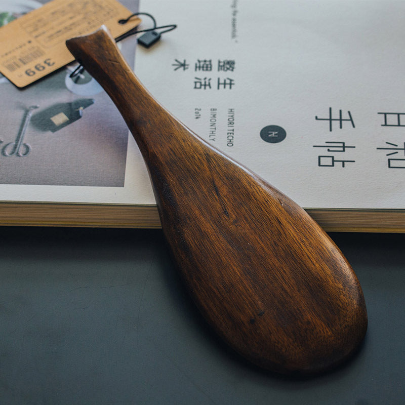 Japanese Fish Shaped Wooden Rice Paddle