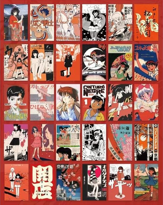 Japanese Showa Era Vintage Postcards Set