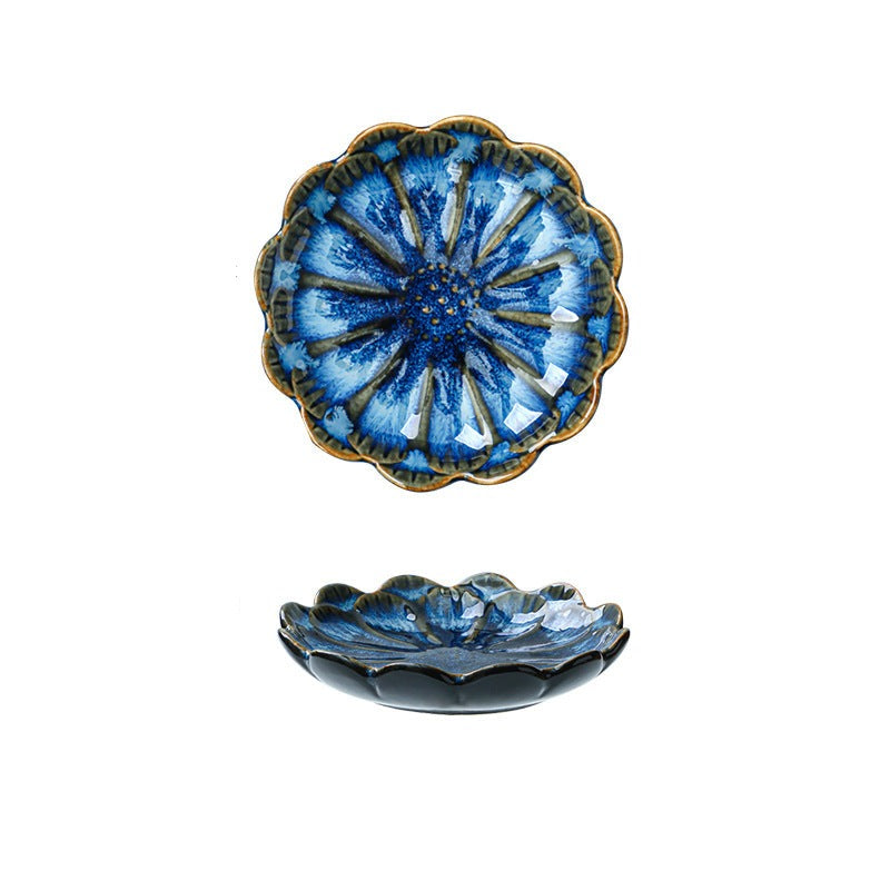 Blue Lotus Appetizer Plates