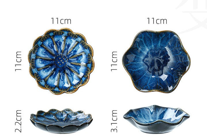 Lotus Appetizer Plates