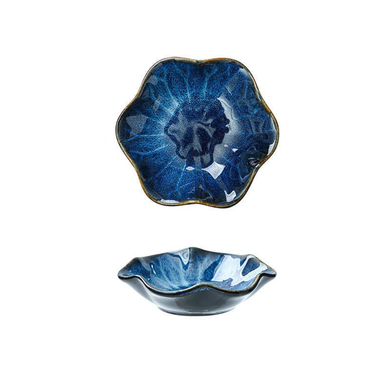 Blue Lotus Appetizer Plates