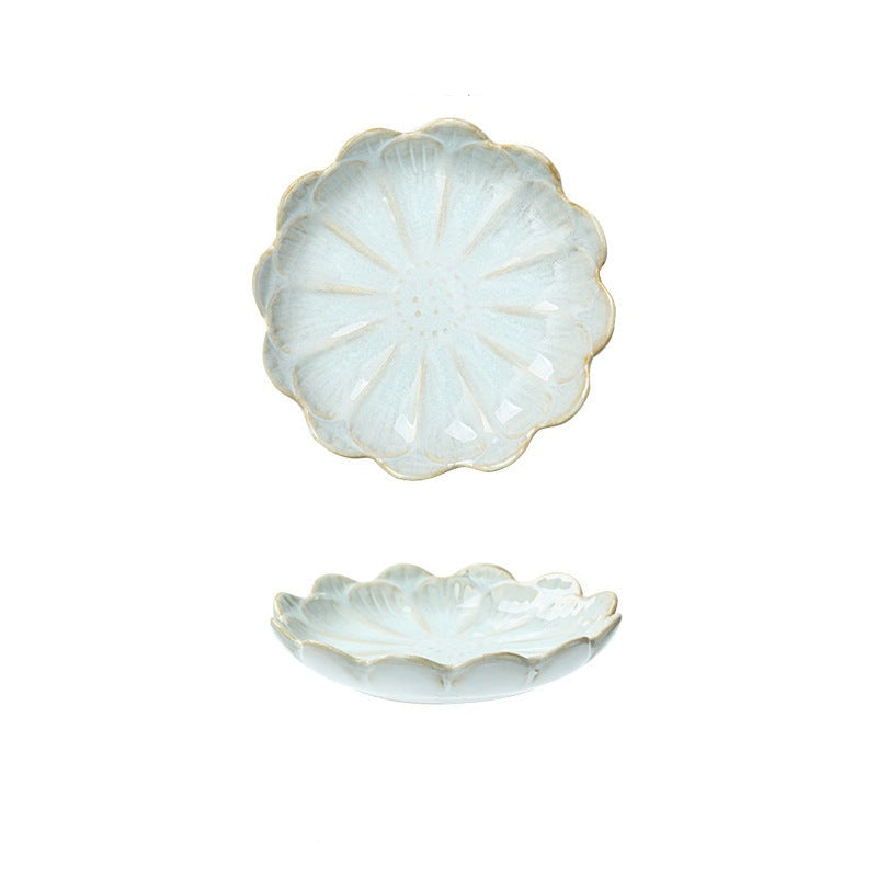 Lotus Appetizer and Sauce Plates