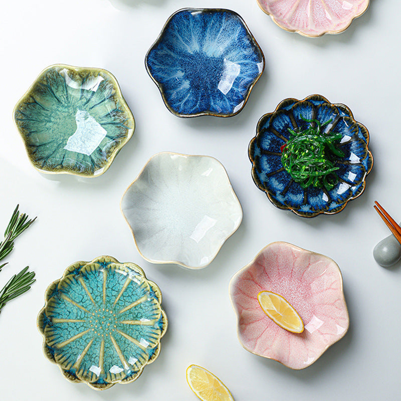 Lotus Appetizer Plates