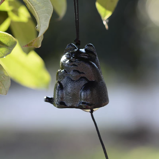 Lucky Cat Iron Wind Chime
