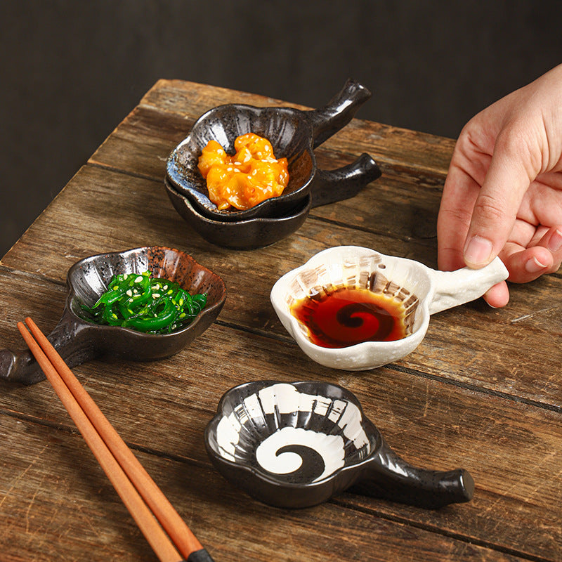Japanese Ceramic Chopstick Rest with Sauce Dish