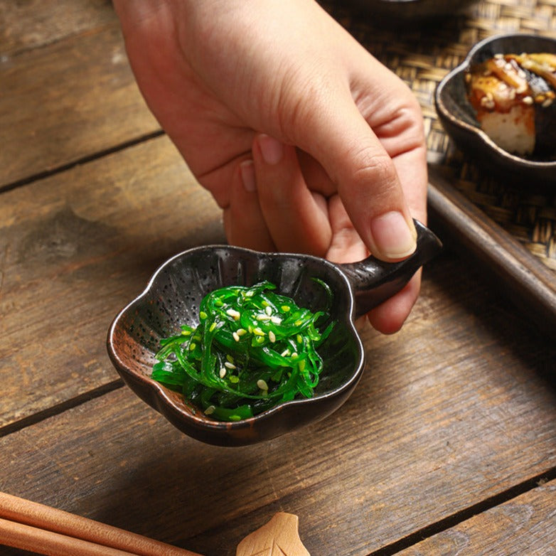 Japanese Ceramic Chopstick Rest with Sauce Dish