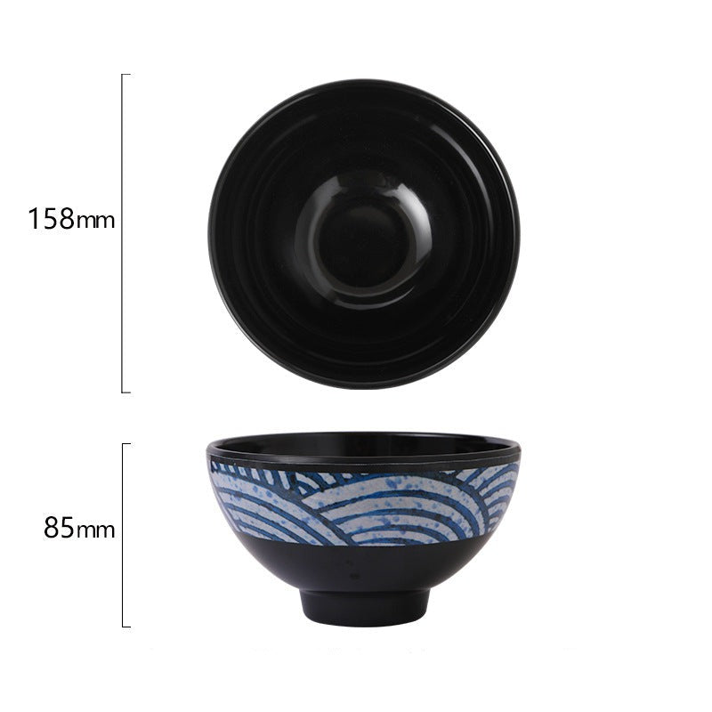 Seigaiha Extra Large Rice Bowls 700-1200ml