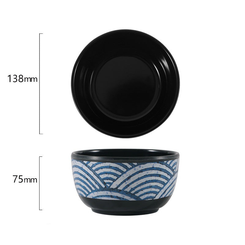 Seigaiha Extra Large Rice Bowls 700-1200ml