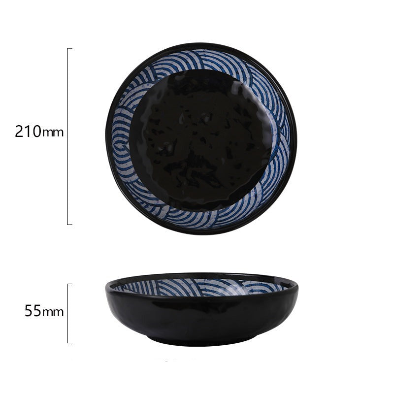 Seigaiha Shallow Bowls 900ml