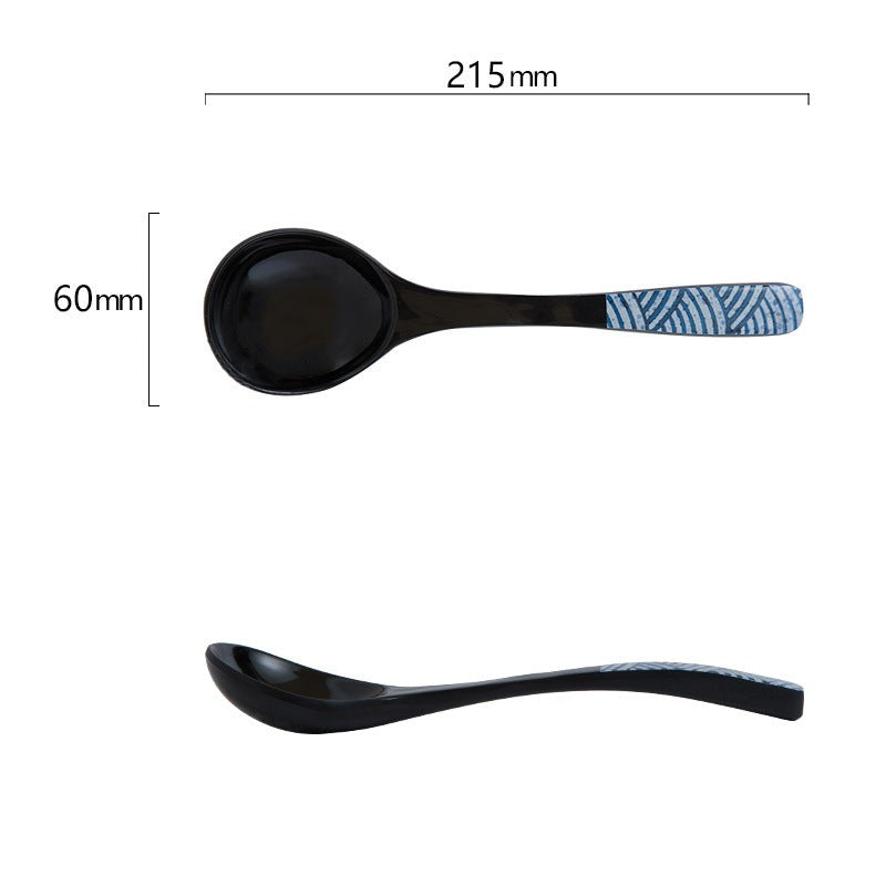 8.5" Seigaiha Spoon