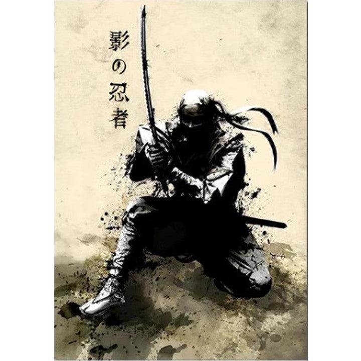 Canvas Printed Ninja Painting 【Shadow】