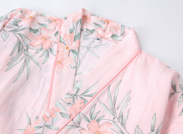 Blossom Breeze Yukata Bathrobe