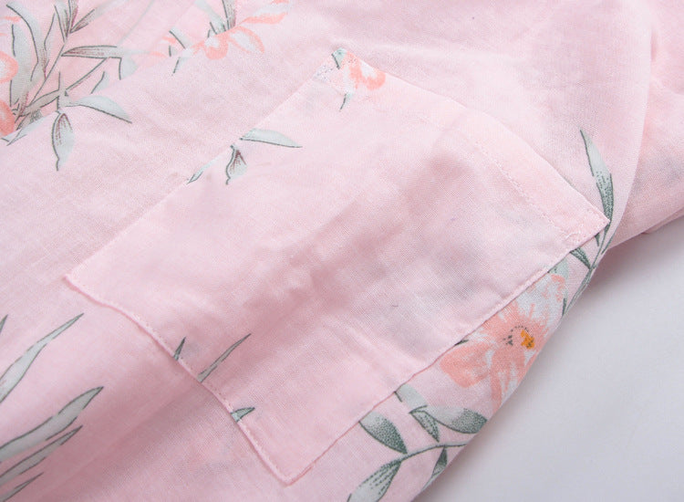 Blossom Breeze Yukata Bathrobe