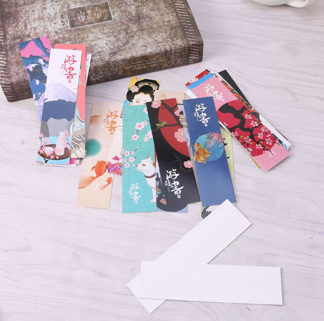 Traditional Japanese Art Bookmarks Set