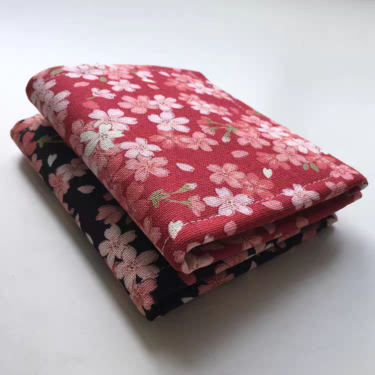 Handmade Japanese Pink Sakura Fabric Wallet