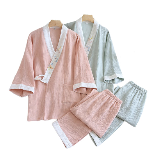 Classical Japanese Pajamas Set