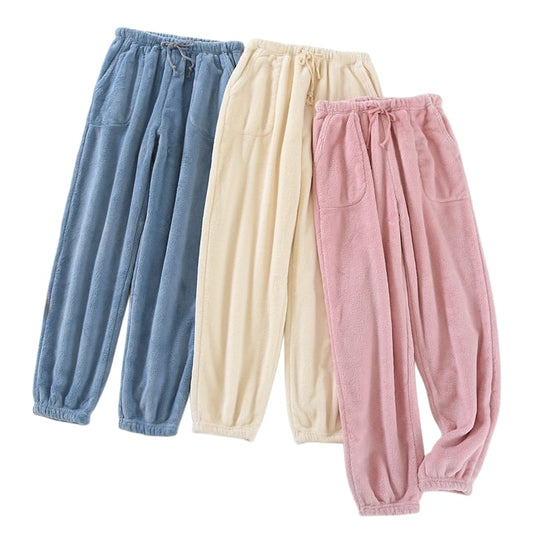 Winter Flannel Pajama Pants For Women