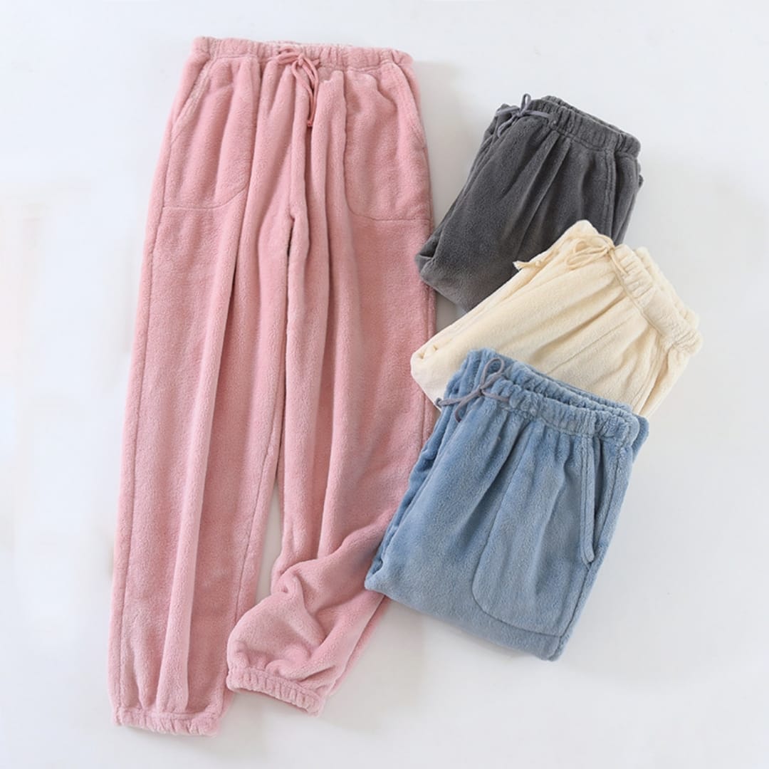 Winter Flannel Pajama Pants For Women