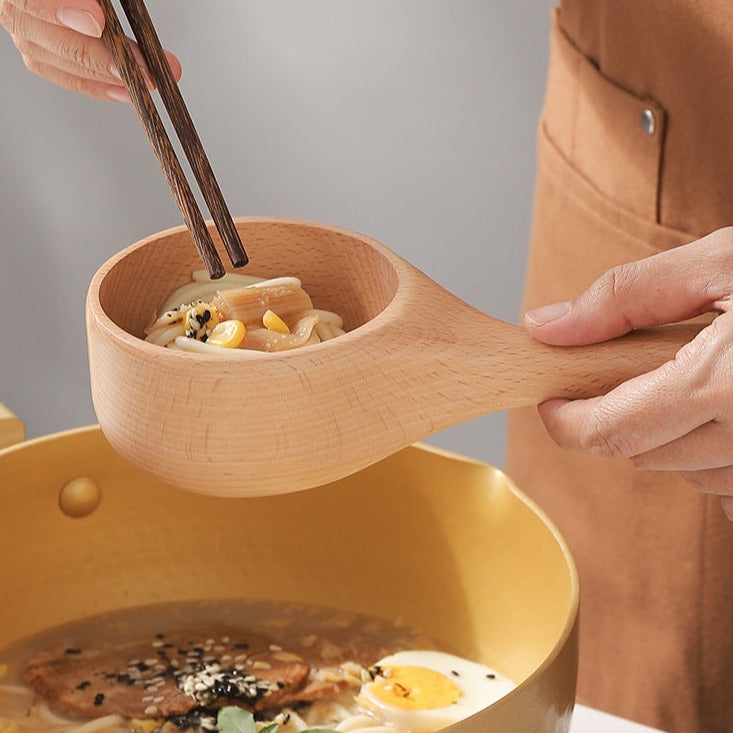 Japanese Wooden Ladle