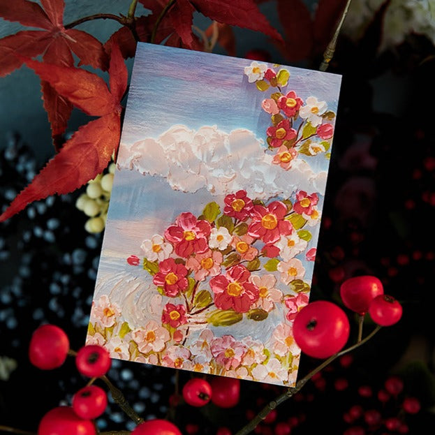 3D Printing Blossoms Postcards Set