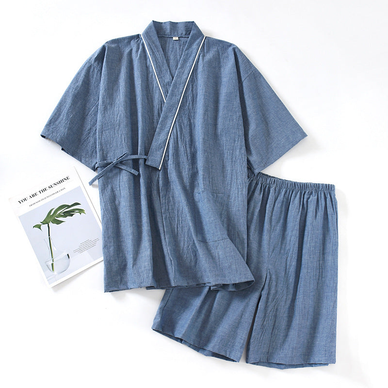 Classic Summer Japanese Sleepwear Set