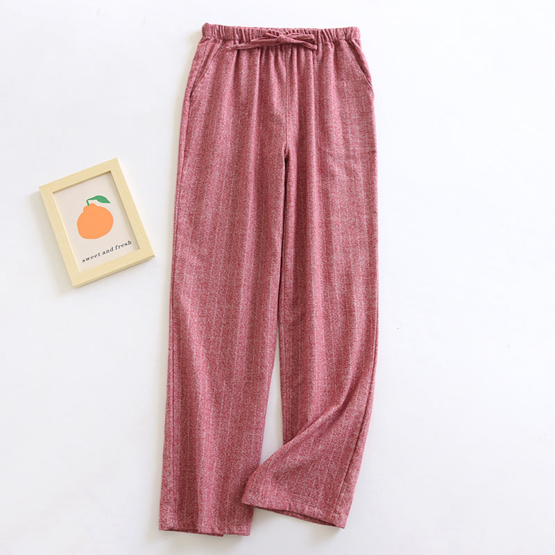 Pink Classic Japanese Pajamas Pants for Women