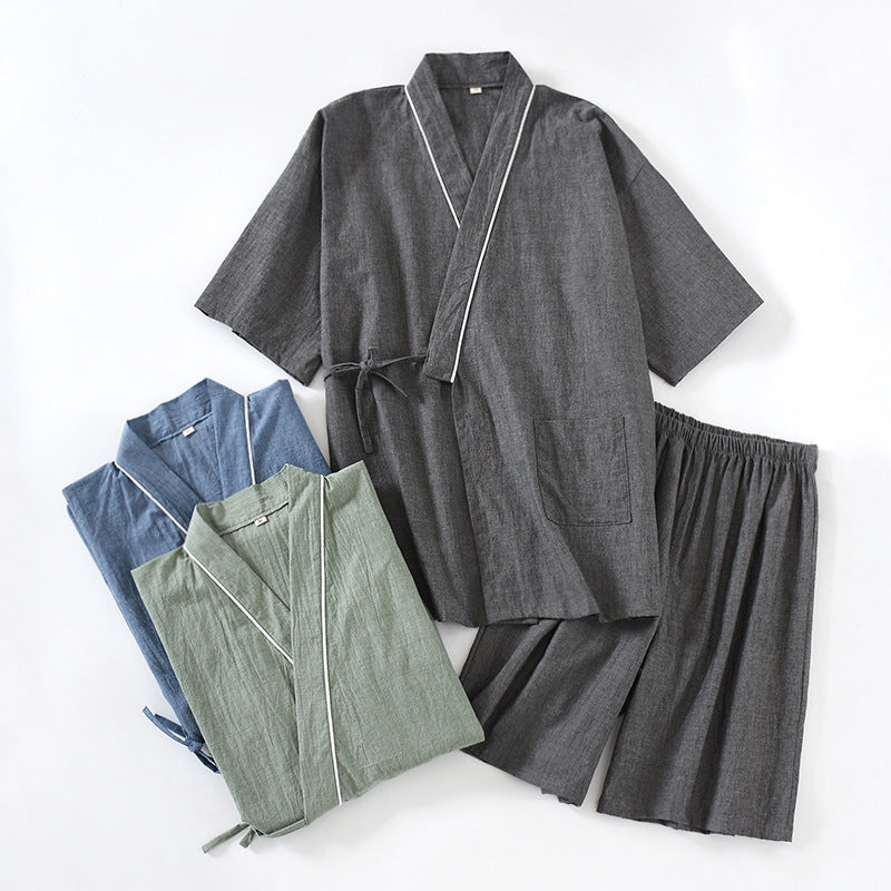 Classic Summer Japanese Sleepwear Set