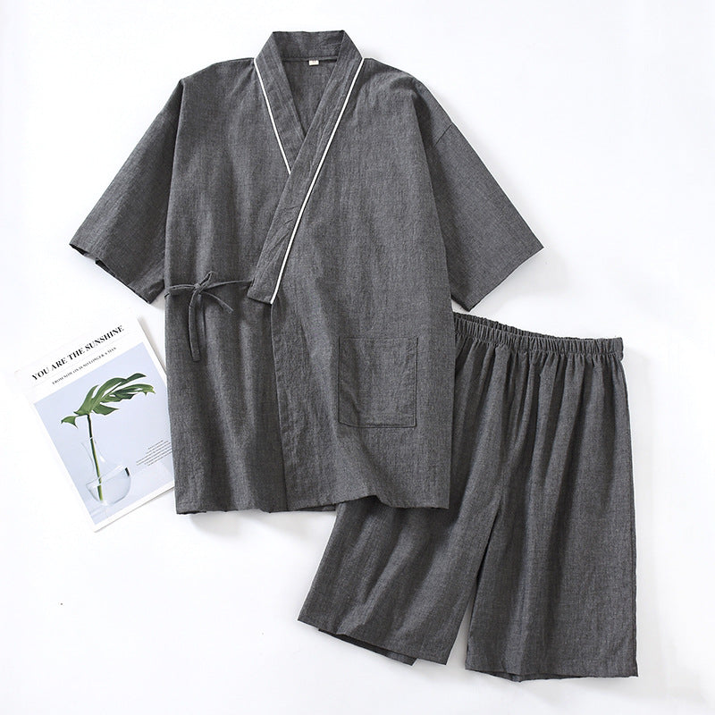 Classic Summer Japanese Sleepwear Set