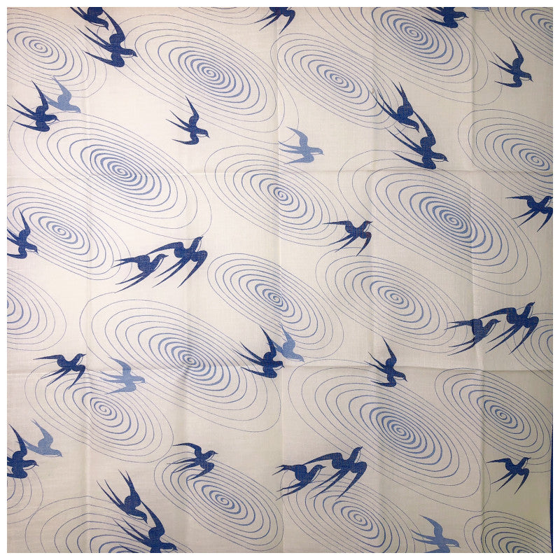 Japanese Swallow Handkerchief
