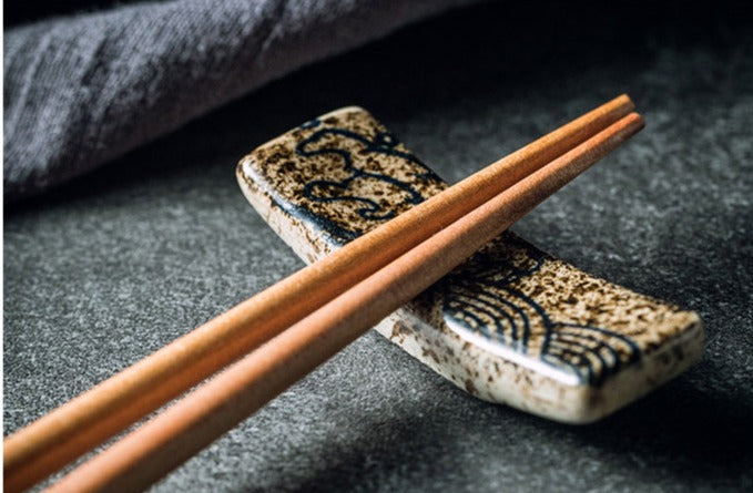 Koi Fish Ceramic Chopstick Rests