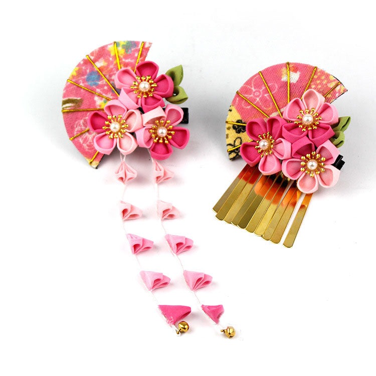 Traditional Sakura Hair Accessory 2 Pieces Set