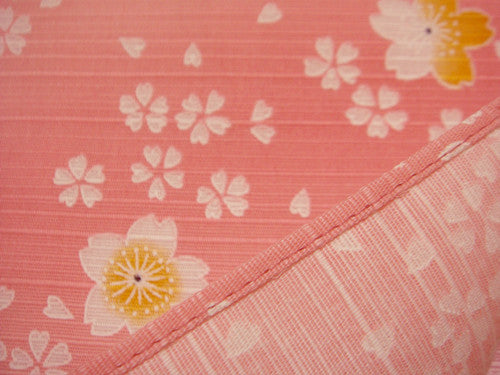 Red Sakura Handkerchief