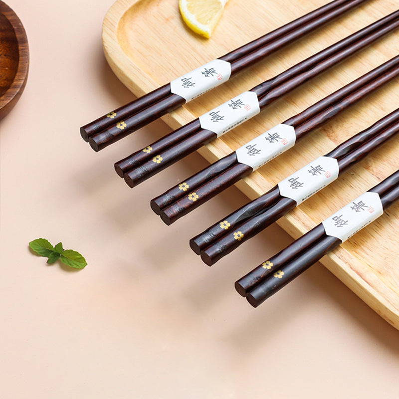 Sakura Wooden Chopsticks Set
