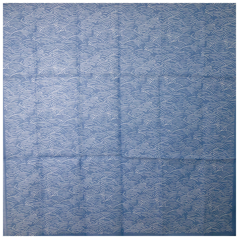 Seigaiha Blue wave Handkerchief