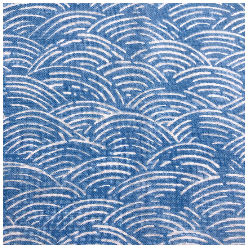 Seigaiha Blue wave Handkerchief