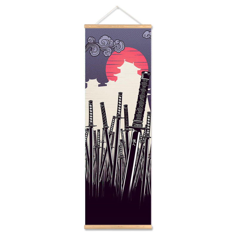 Japanese Wall Hanging Poster [Sword Graveyard]